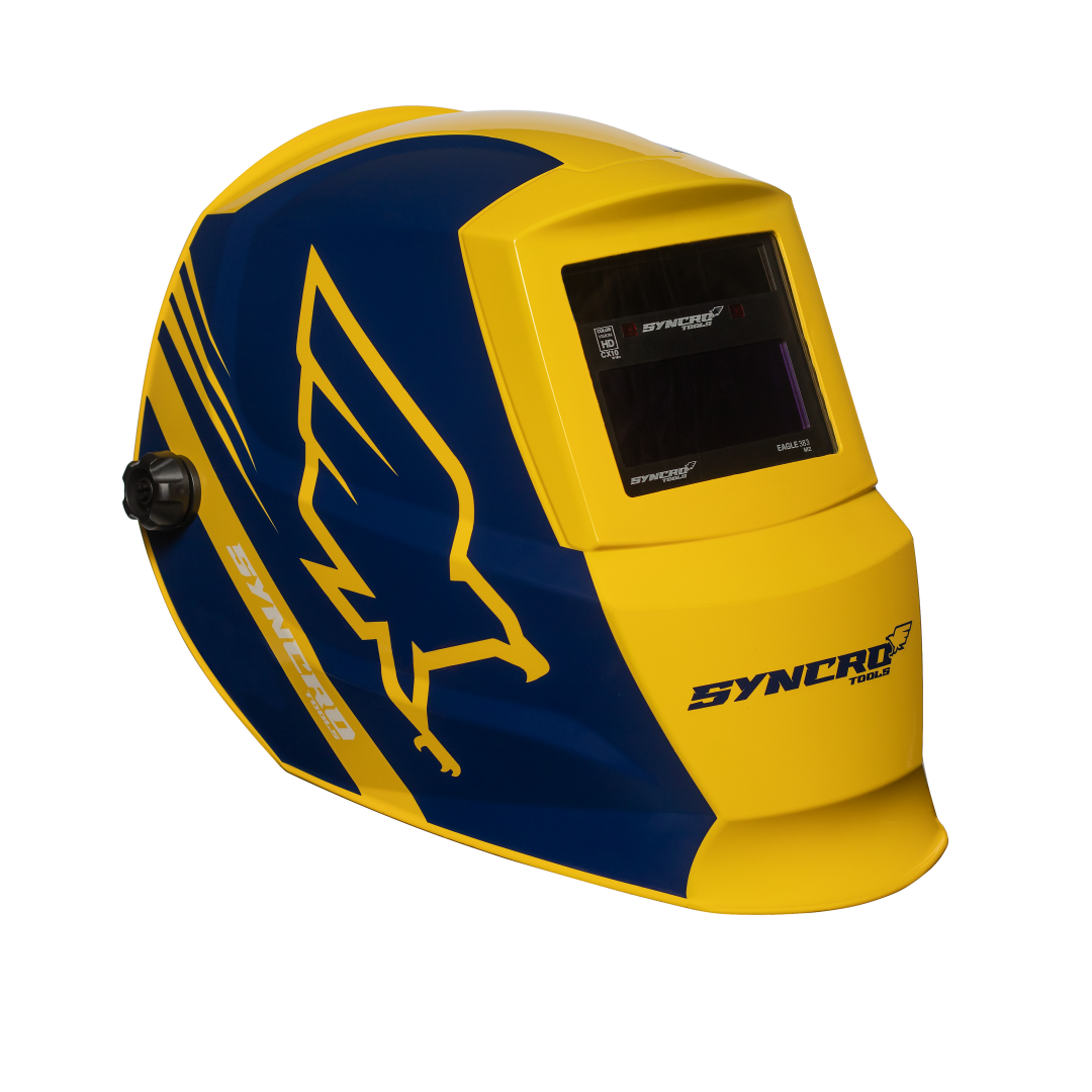 Careta para soldar Fotosensible con regulación DIN 16 - RAPTOR 383 LCD